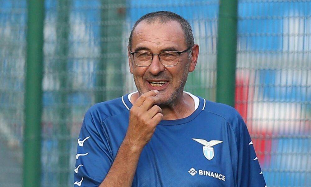 Lazio Sarri L Inter è la più forte d Italia Ma possiamo giocarcela