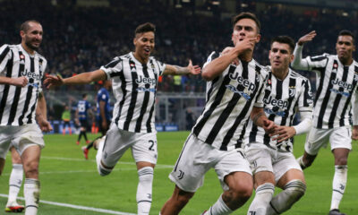 Esultanza Dybala Juve