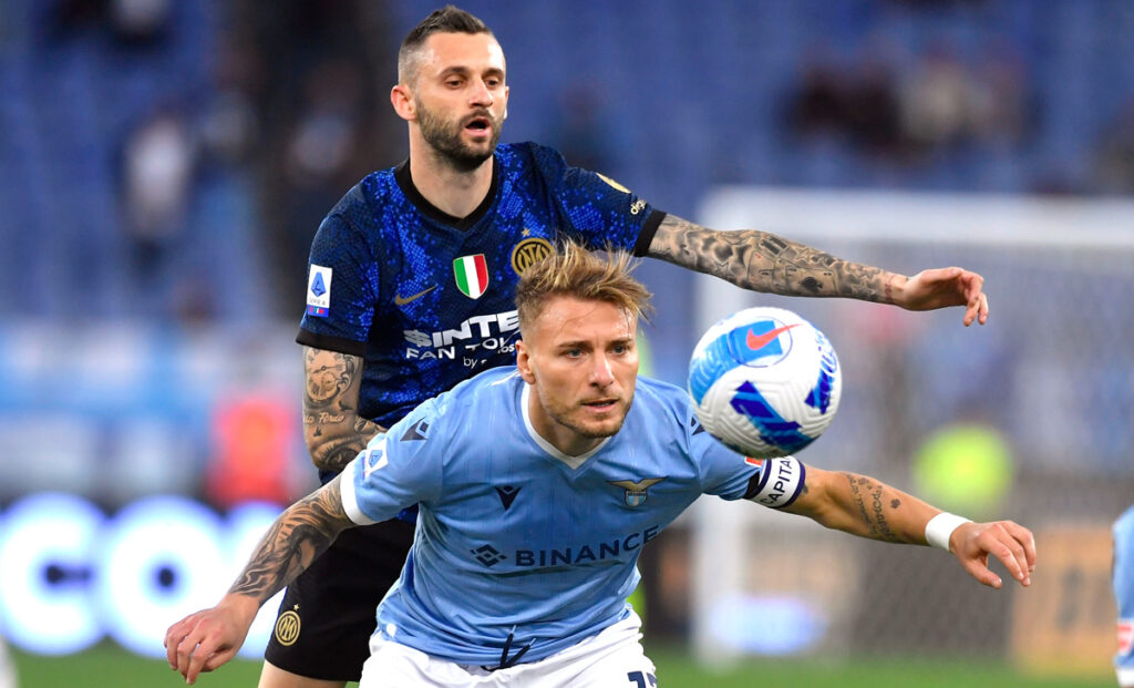 Immobile Brozovic Lazio Inter