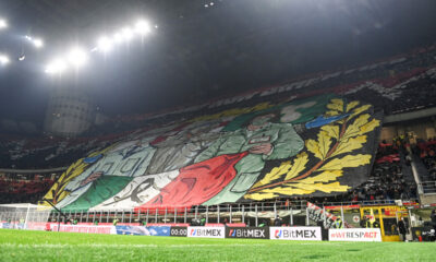 Coreografia tifosi Milan 2