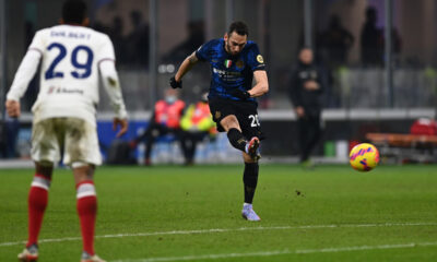 Gol Calhanoglu Inter Cagliari