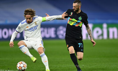 Modric Brozovic Real Madrid Inter