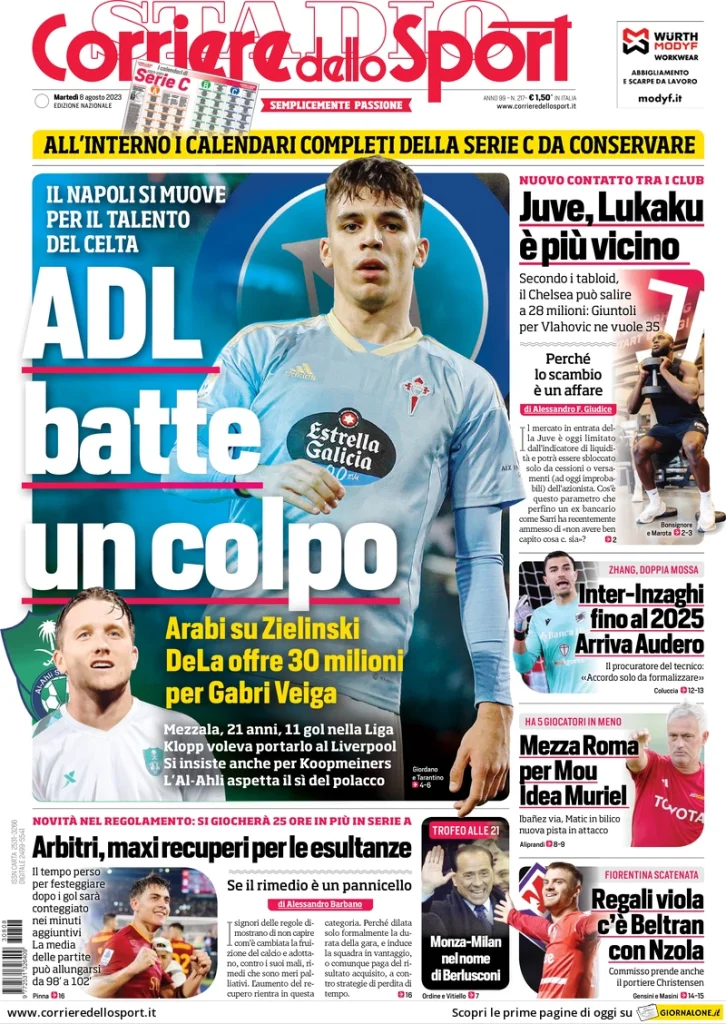 corriere dello sport 070801748