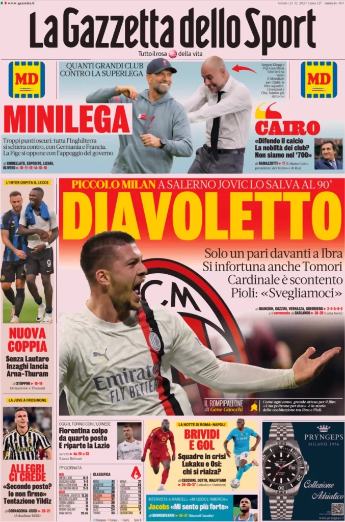 Gazzetta dello Sport 8