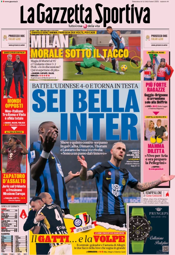 la gazzetta dello sport 030811734