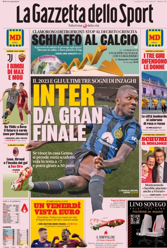 la gazzetta dello sport 050803204