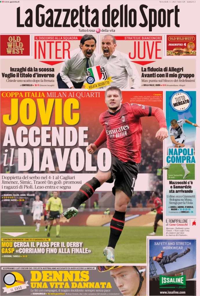 la gazzetta dello sport 050803386