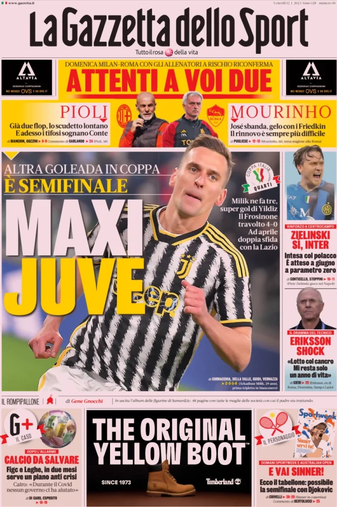 la gazzetta dello sport 050809457