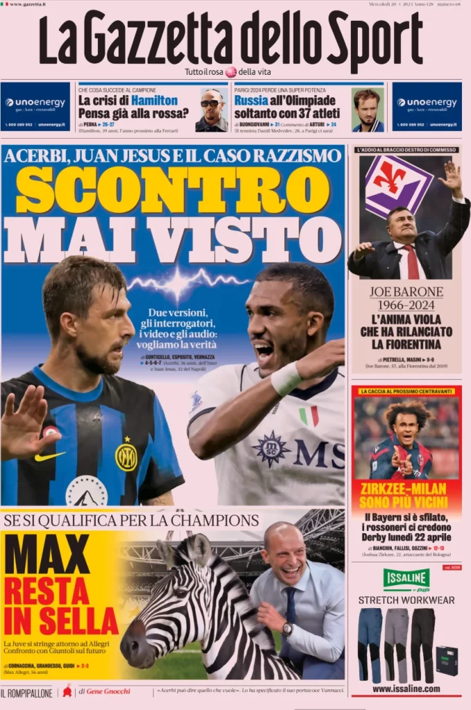 la gazzetta dello sport 040803903