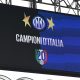 San Siro tabellone Inter campione