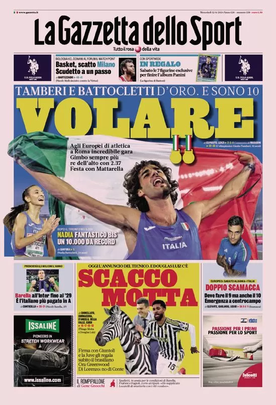 la gazzetta dello sport 010320058