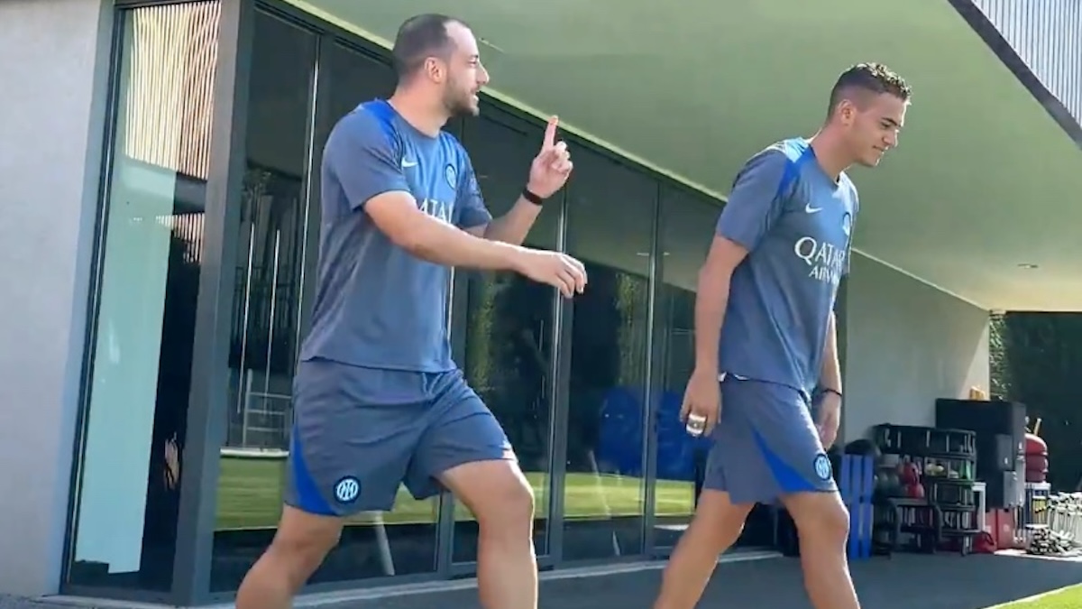 carlos augusto asllani allenamento inter