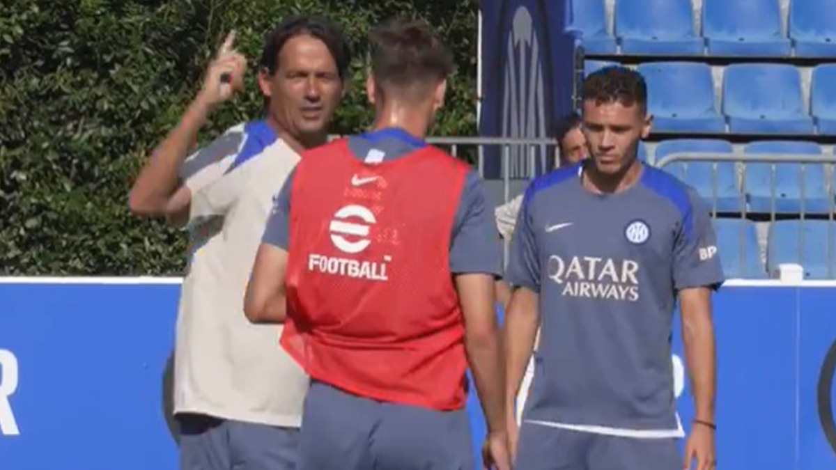 allenamento inter inzaghi