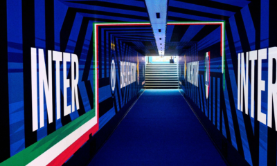 San Siro Inter tunnel spogliatoi