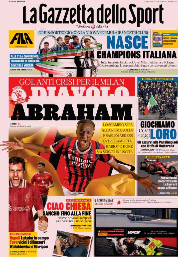 gazzetta dello sport 1