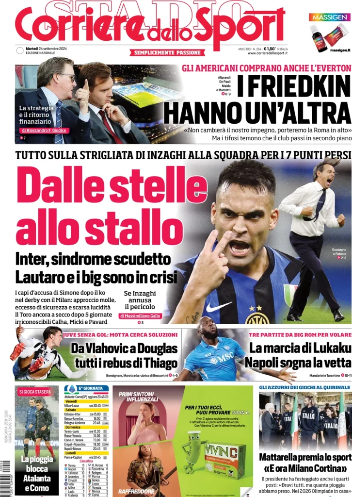 corriere dello sport 070912922