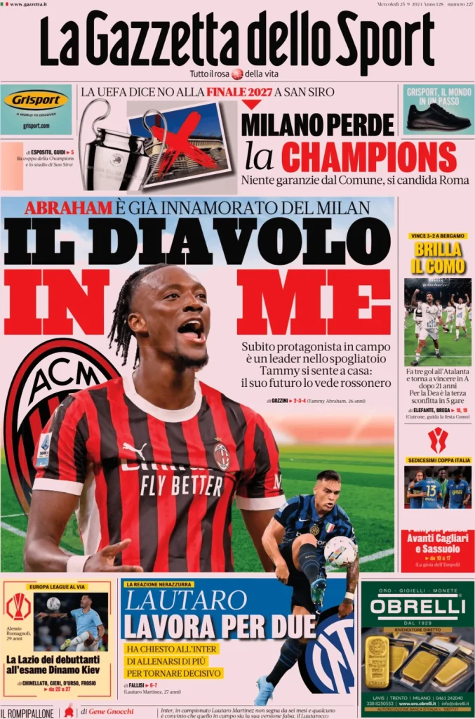 la gazzetta dello sport 050804989