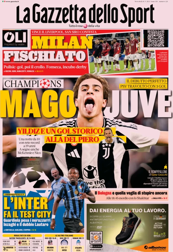 la gazzetta dello sport 050805225