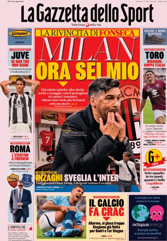 la gazzetta dello sport 051203613