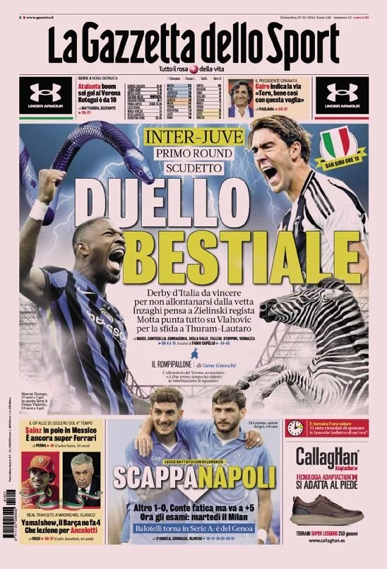 la gazzetta dello sport 010036409