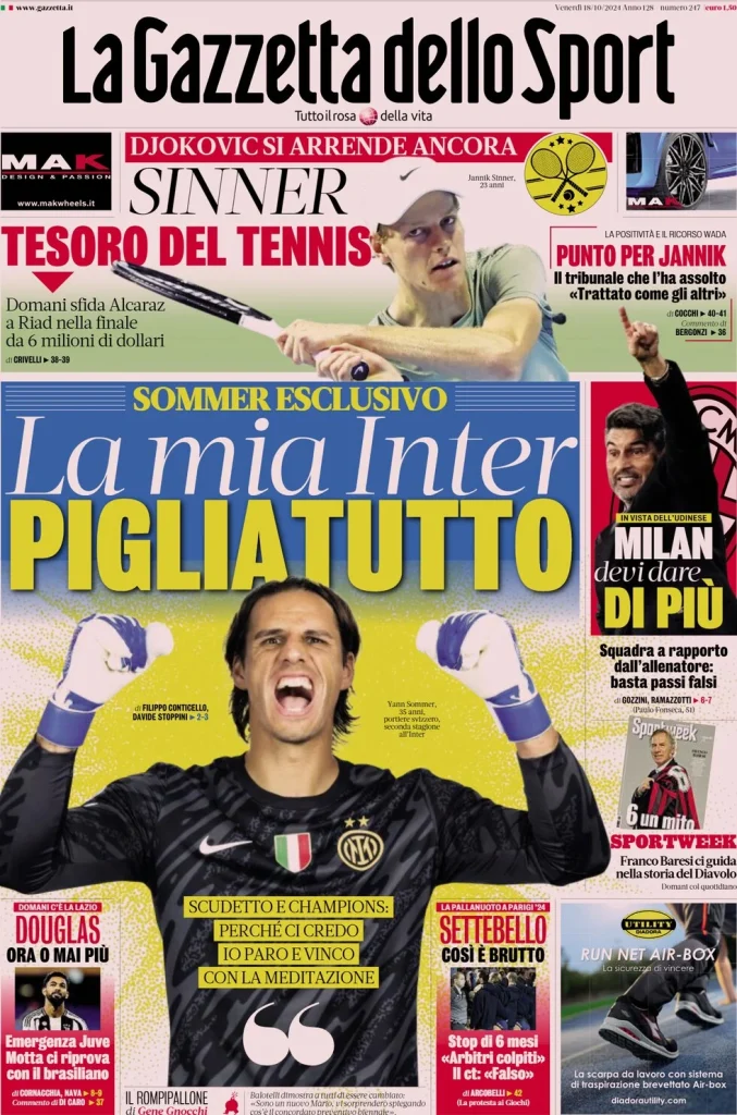 la gazzetta dello sport 063622289