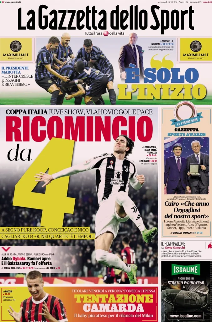 la gazzetta dello sport 054441216