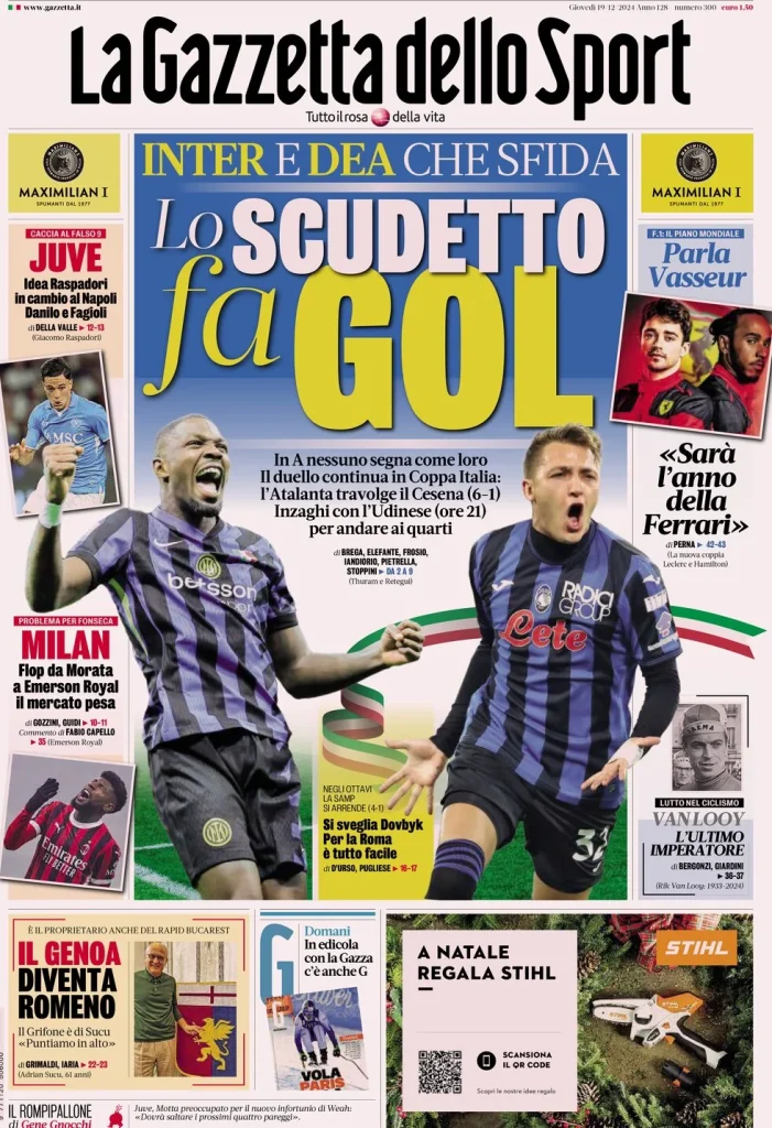 la gazzetta dello sport 054951809