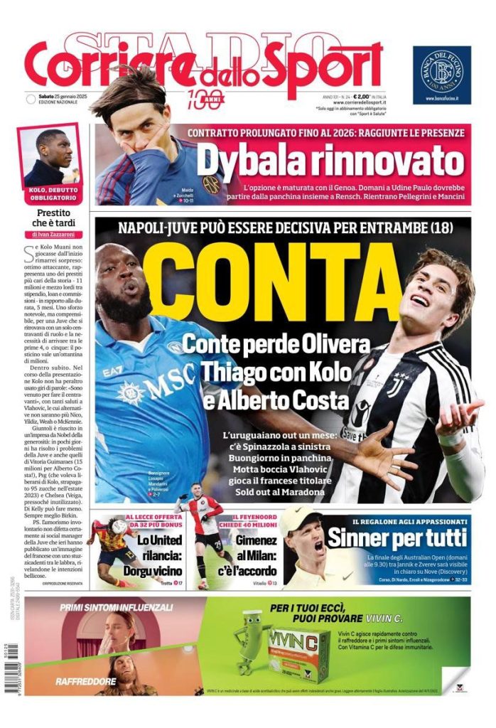 corriere dello sport 19