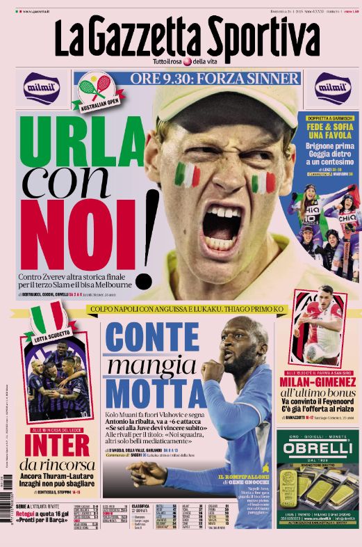 gazzetta dello sport 10