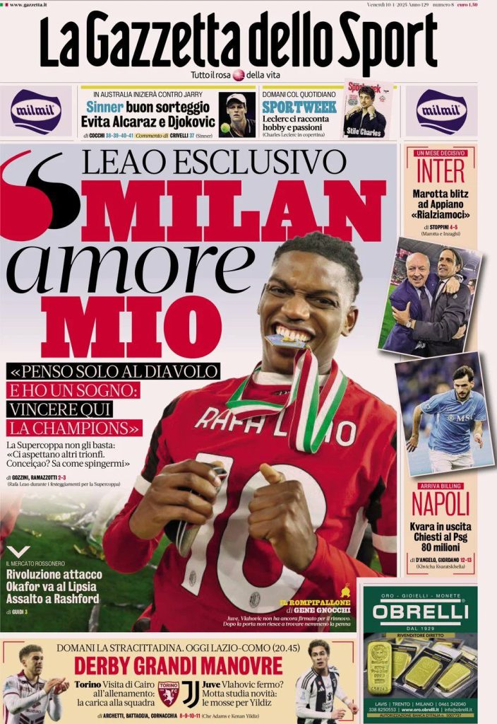 gazzetta dello sport 4