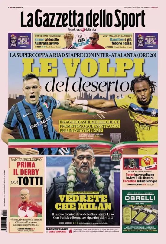 gazzetta dello sport